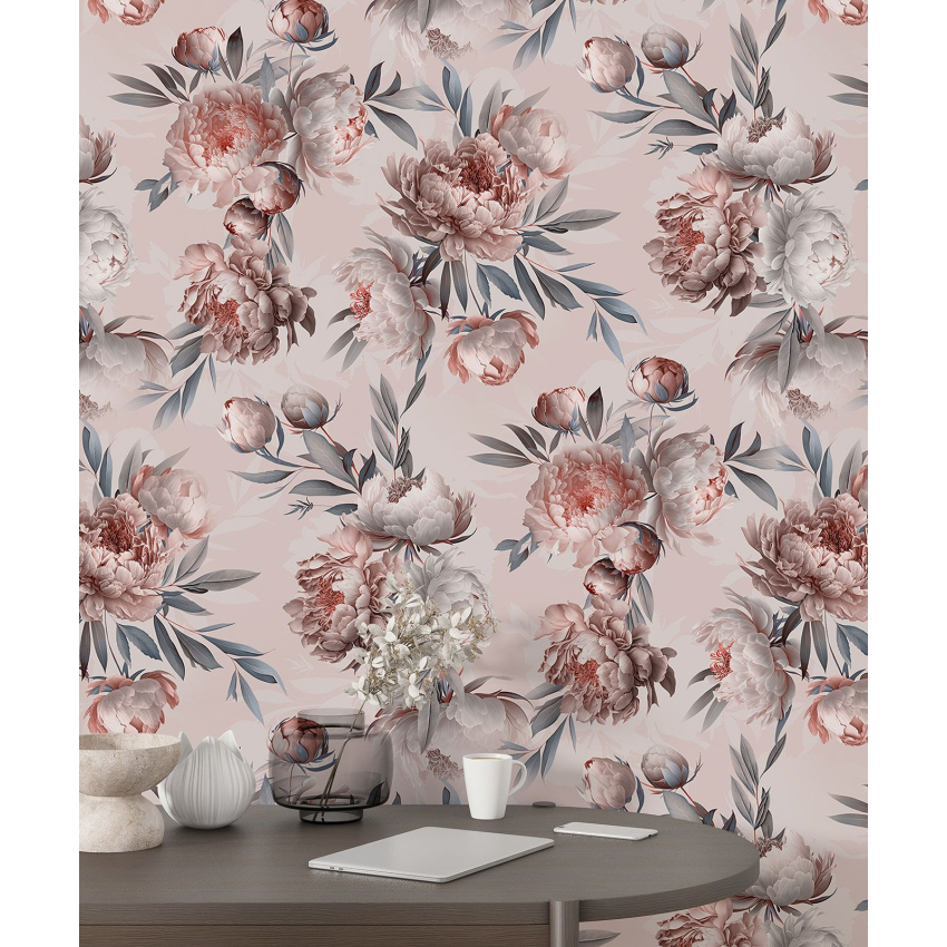 Papier peint motif XL - Motif floral