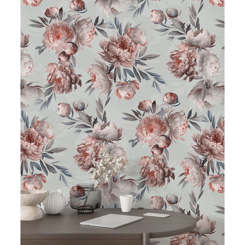 Papier peint motif XL - Motif floral