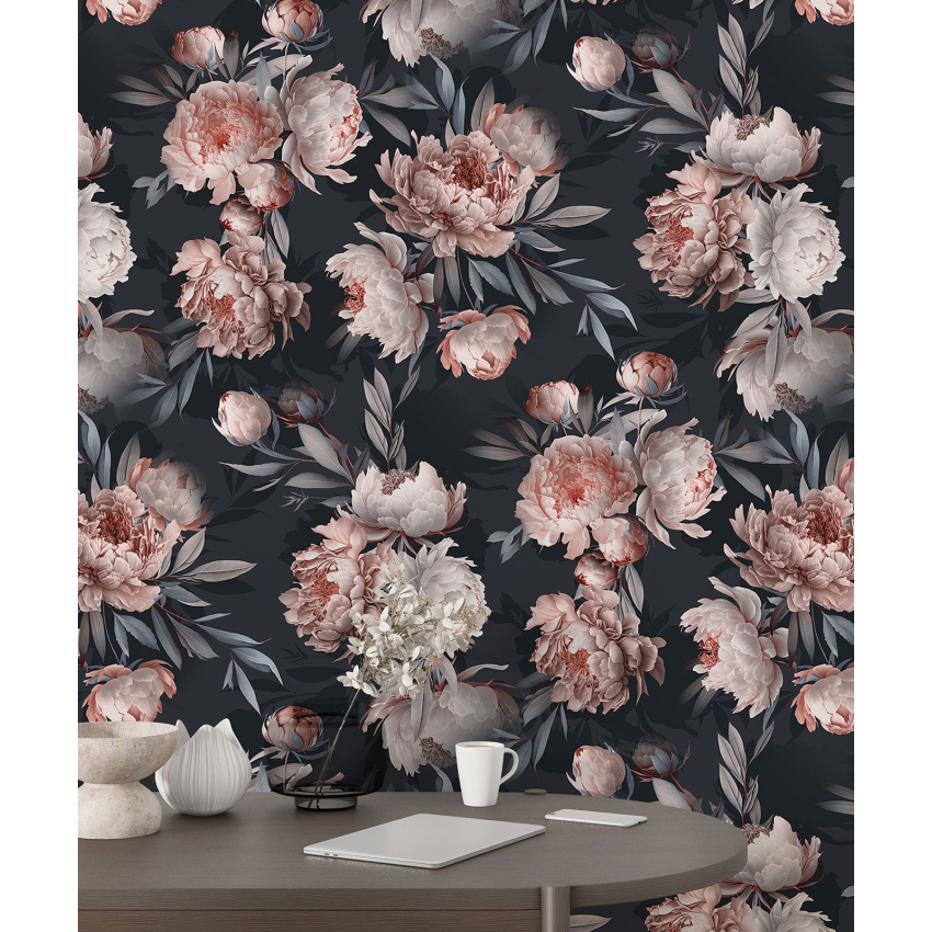 Papier peint motif XL - Motif floral