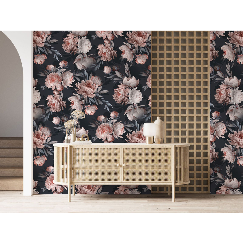 Papier peint motif XL - Motif floral