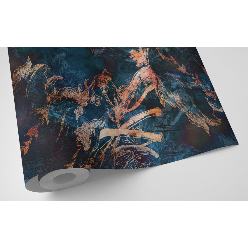 Papier peint motif XL - Motif floral