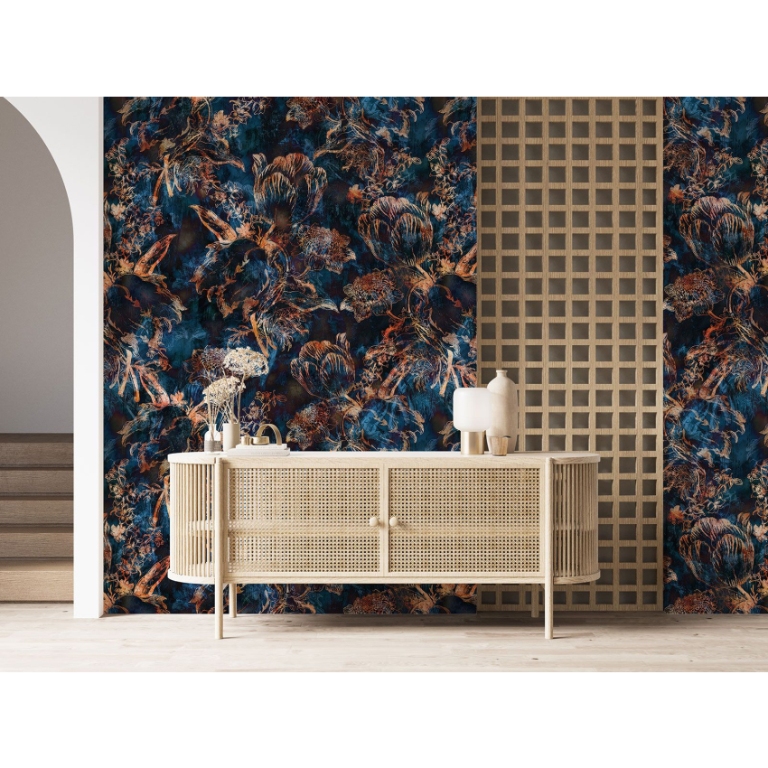 Papier peint motif XL - Motif floral