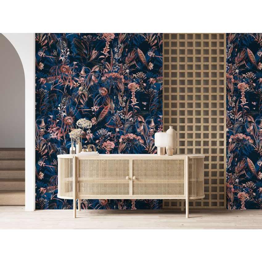 Papier peint motif XL - Motif floral