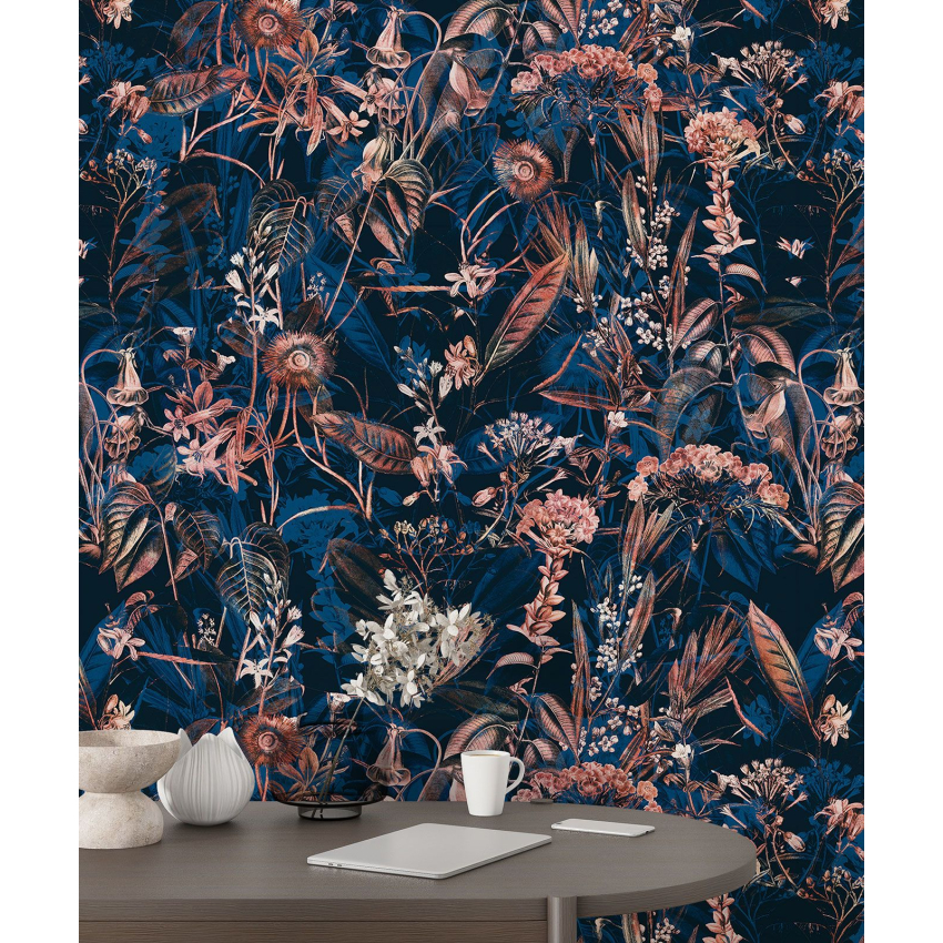 Papier peint motif XL - Motif floral