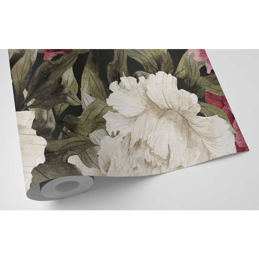 Papier peint motif XL - Motif floral