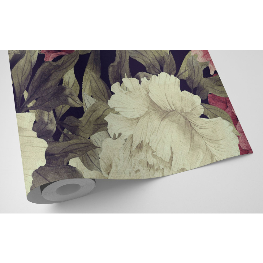 Papier peint motif XL - Motif floral