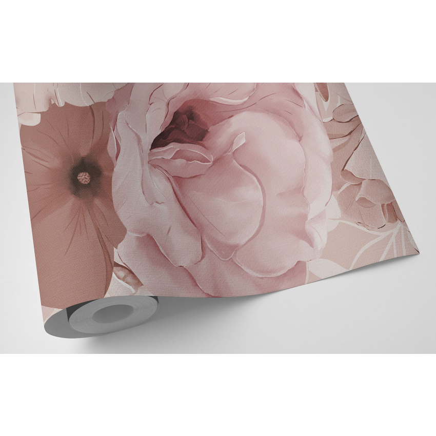 Papier peint motif XL - Motif floral