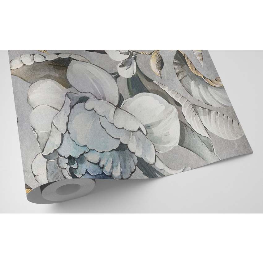 Papier peint motif XL - Motif floral