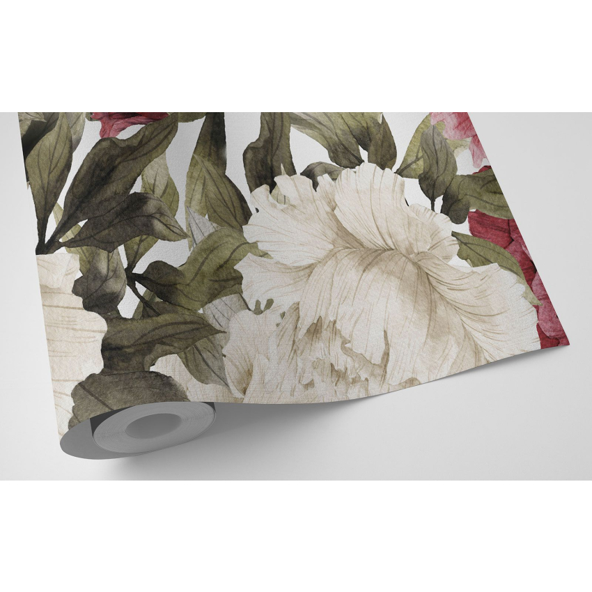 Papier peint motif XL - Motif floral