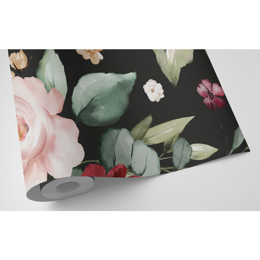 Papier peint motif XL - Motif floral