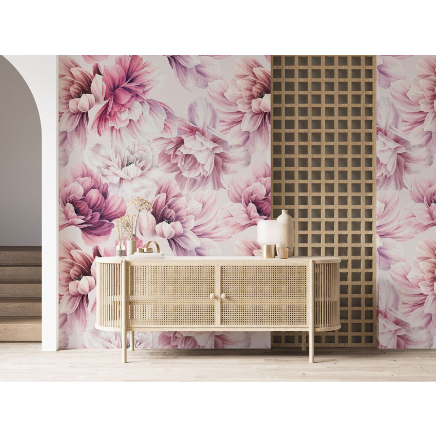 Papier peint motif XL - Motif floral