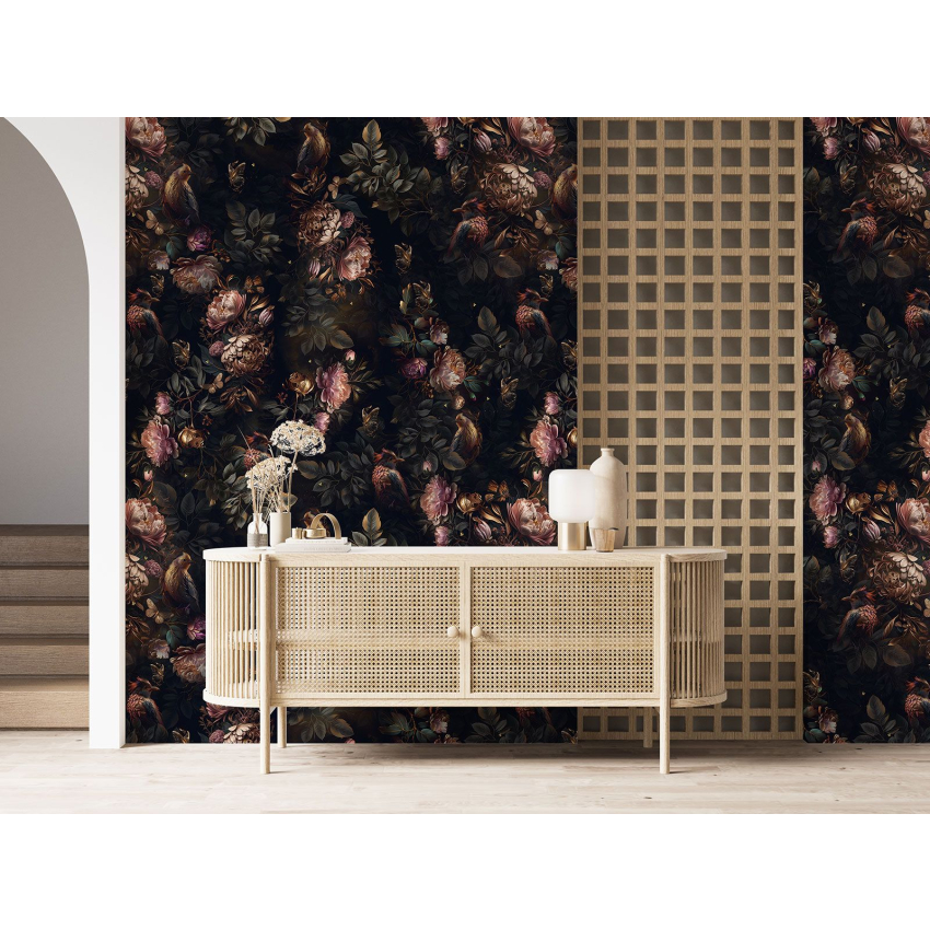 Papier peint motif XL - Motif floral