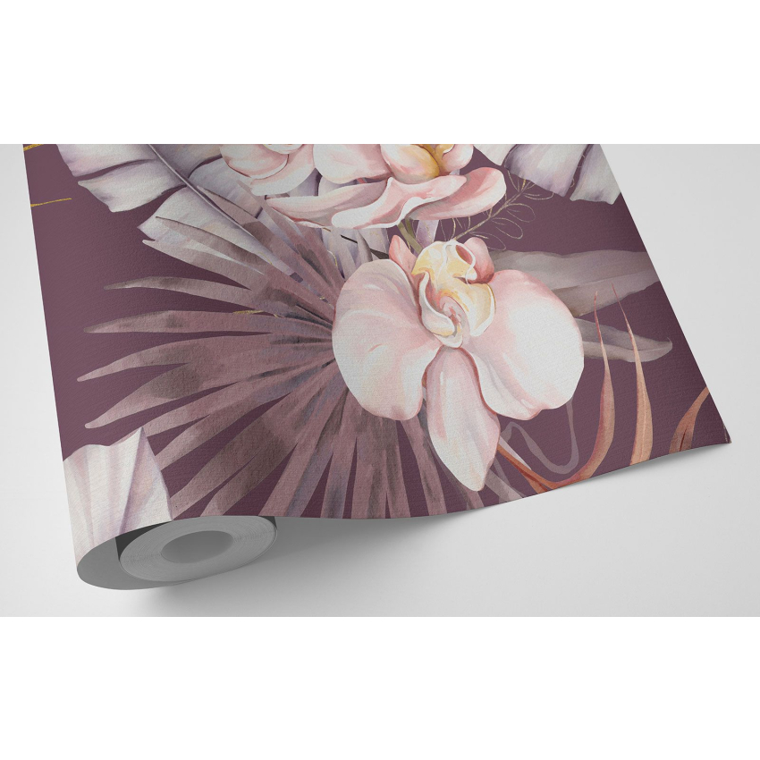 Papier peint motif XL - Motif floral
