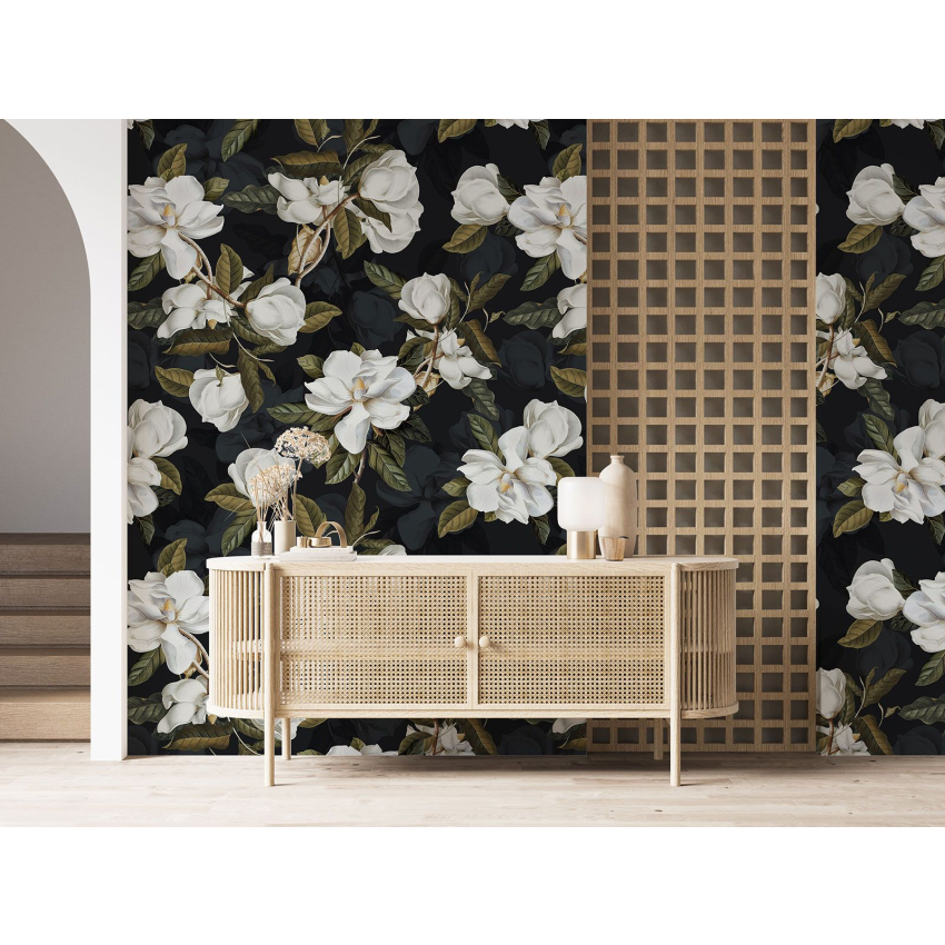 Papier peint motif XL - Motif floral
