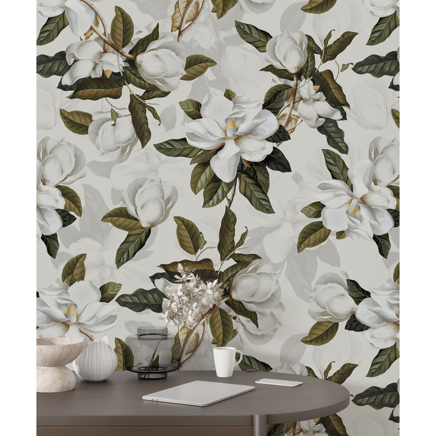 Papier peint motif XL - Motif floral