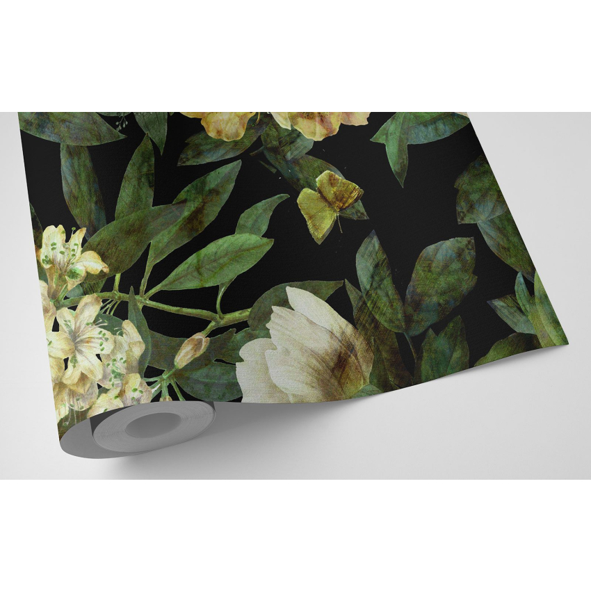 Papier peint motif XL - Motif floral