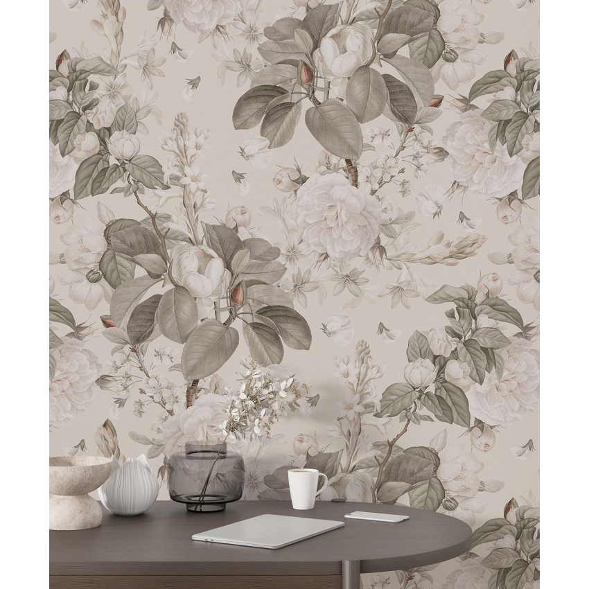 Papier peint motif XL - Motif floral