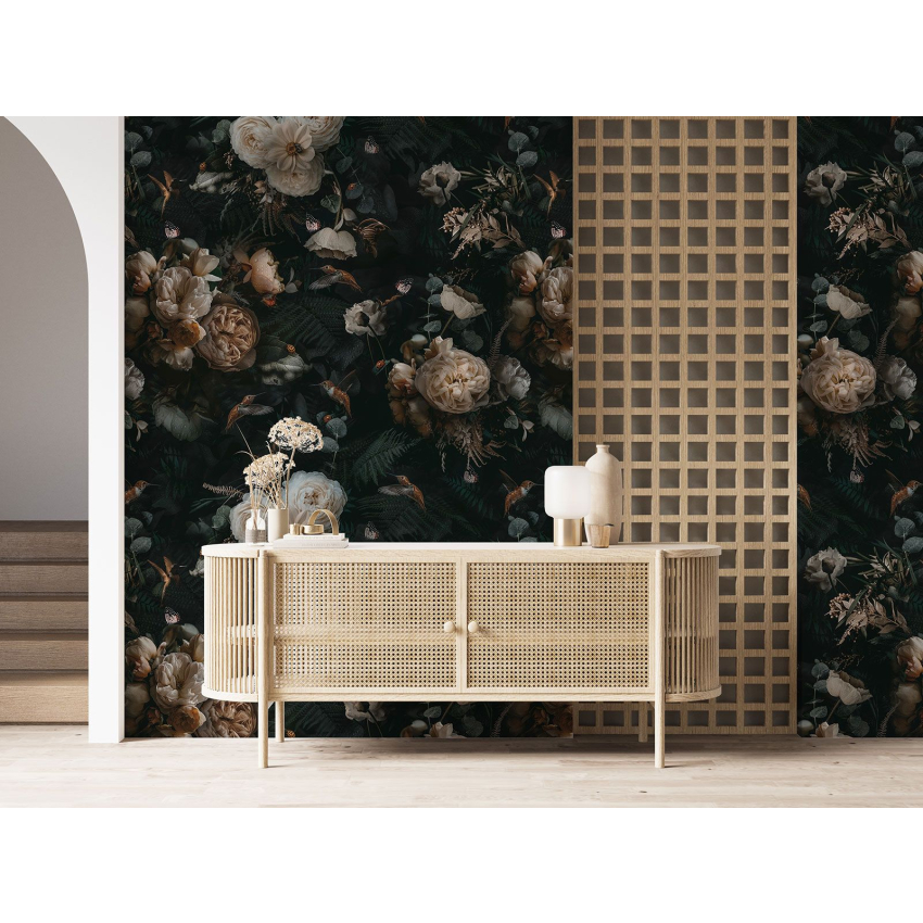 Papier peint motif XL - Motif floral