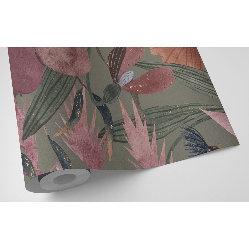 Papier peint motif XL - Motif floral