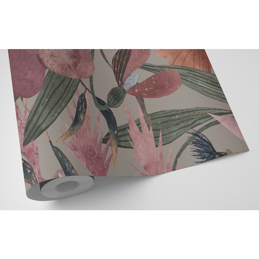 Papier peint motif XL - Motif floral