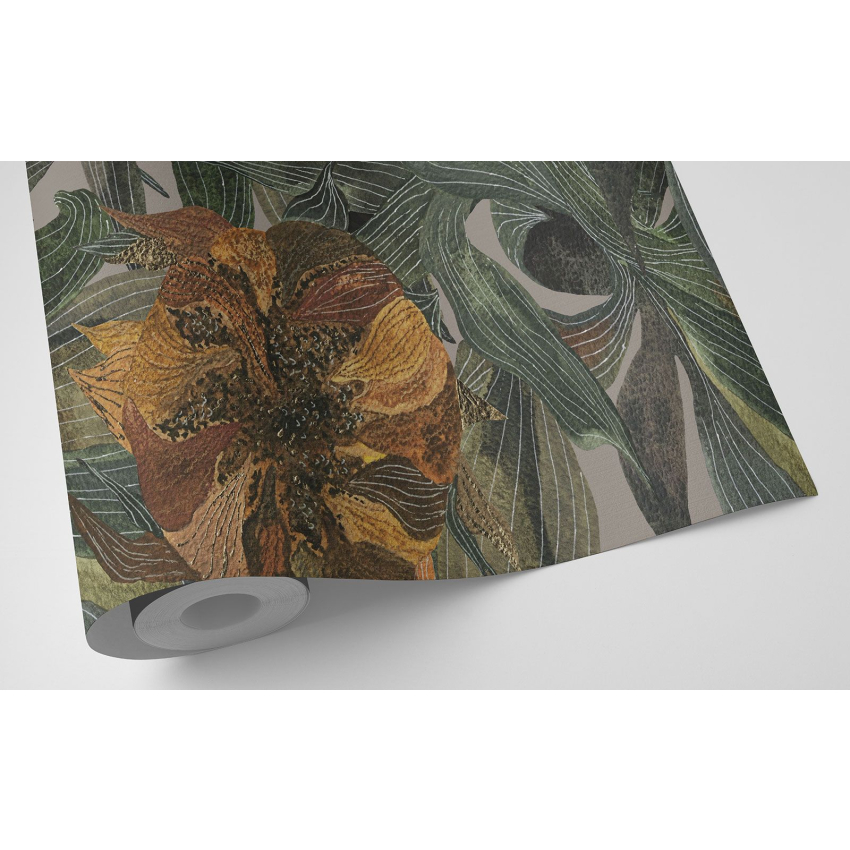 Papier peint motif XL - Motif floral