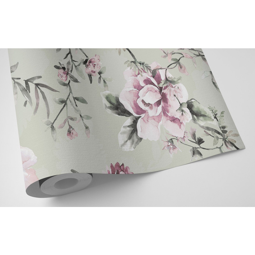 Papier peint motif XL - Motif floral