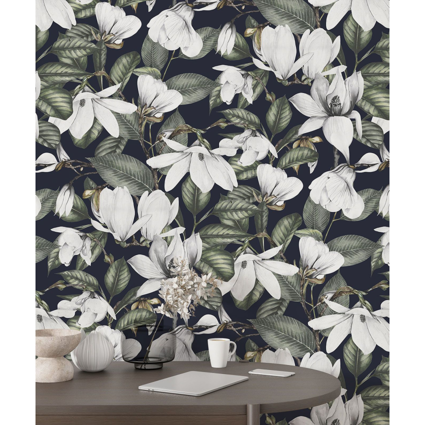 Papier peint motif XL - Motif floral