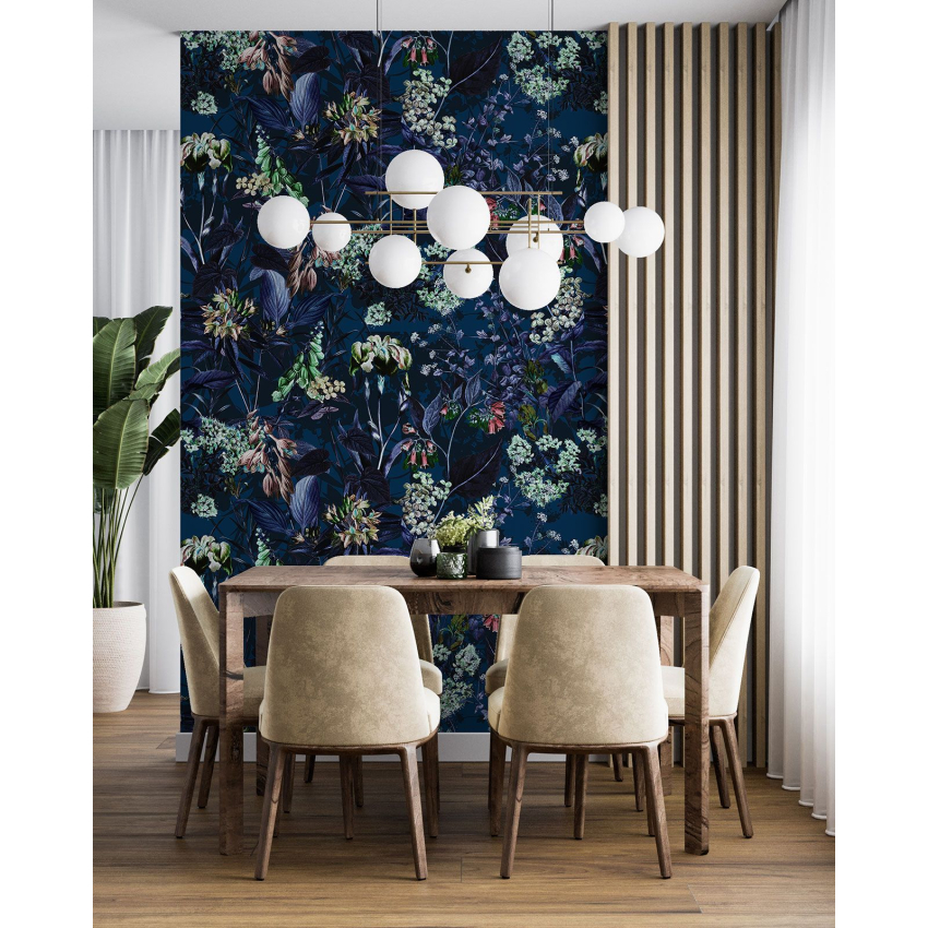Papier peint motif XL - Motif floral