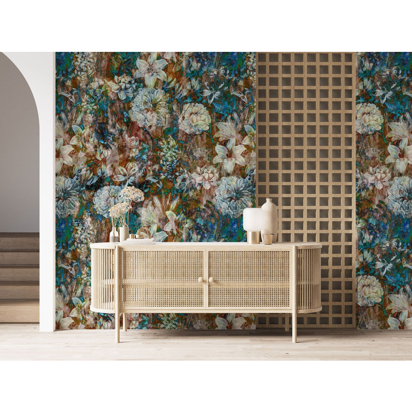 Papier peint motif XL - Motif floral