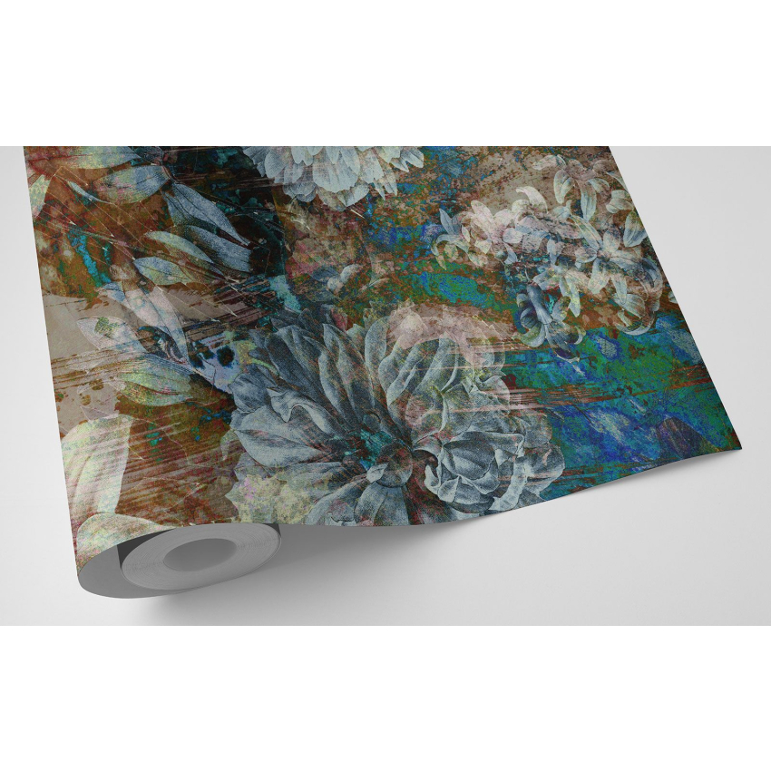 Papier peint motif XL - Motif floral