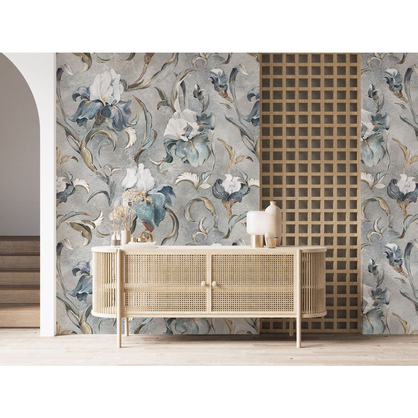 Papier peint motif XL - Motif floral