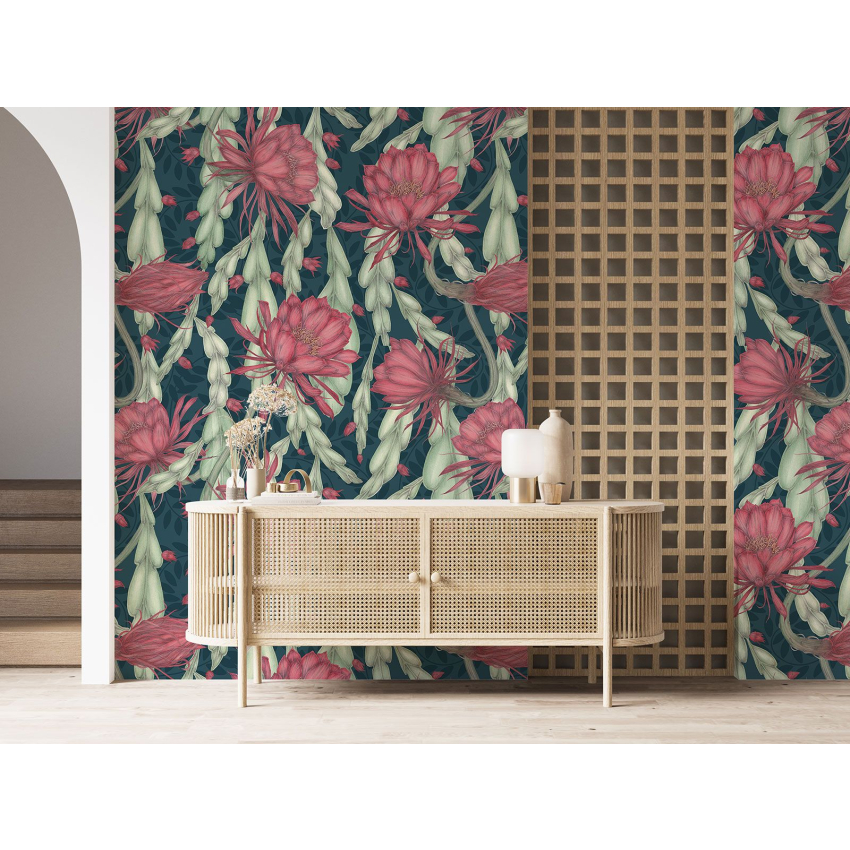 Papier peint motif XL - Motif floral
