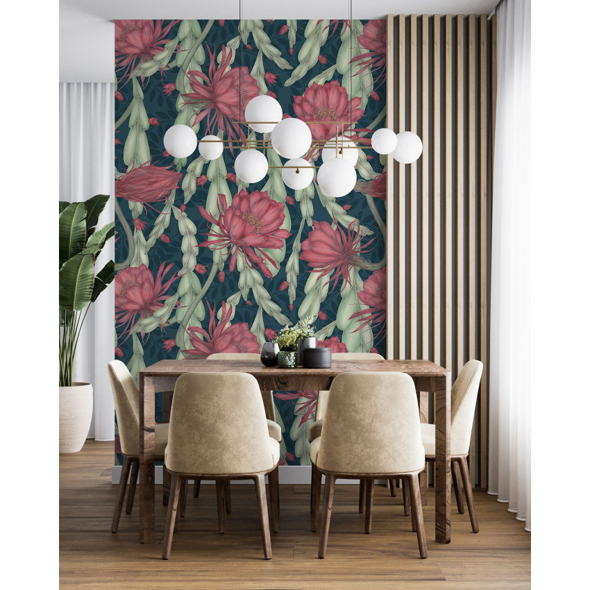 Papier peint motif XL - Motif floral