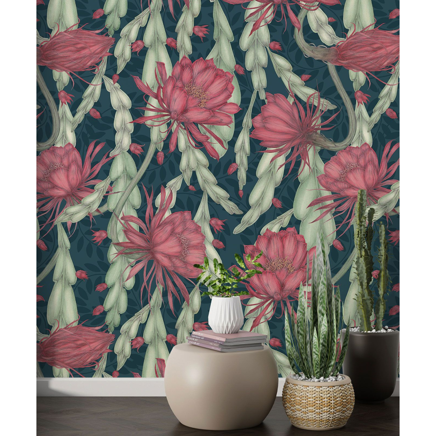 Papier peint motif XL - Motif floral