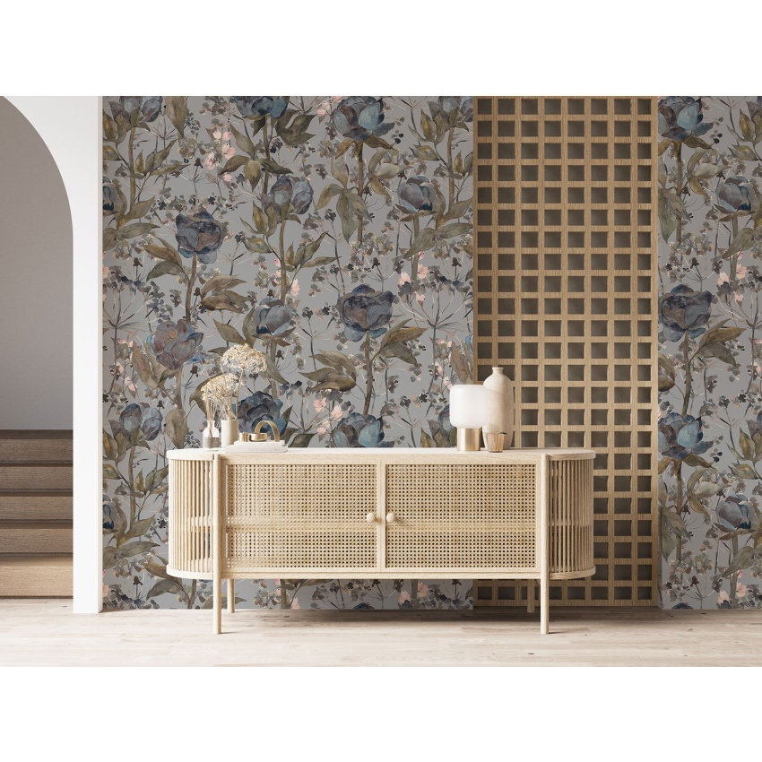 Papier peint motif XL - Motif floral