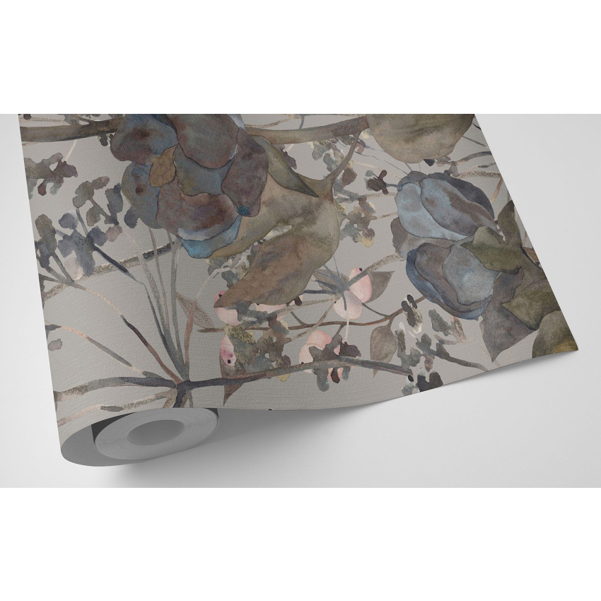 Papier peint motif XL - Motif floral