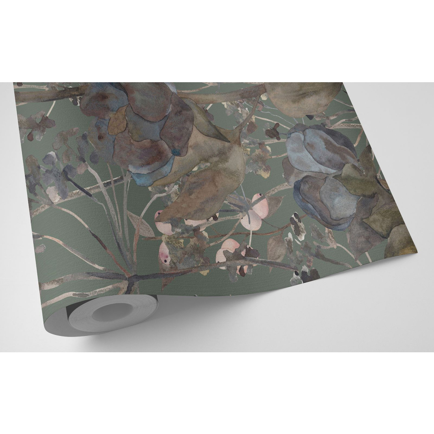 Papier peint motif XL - Motif floral