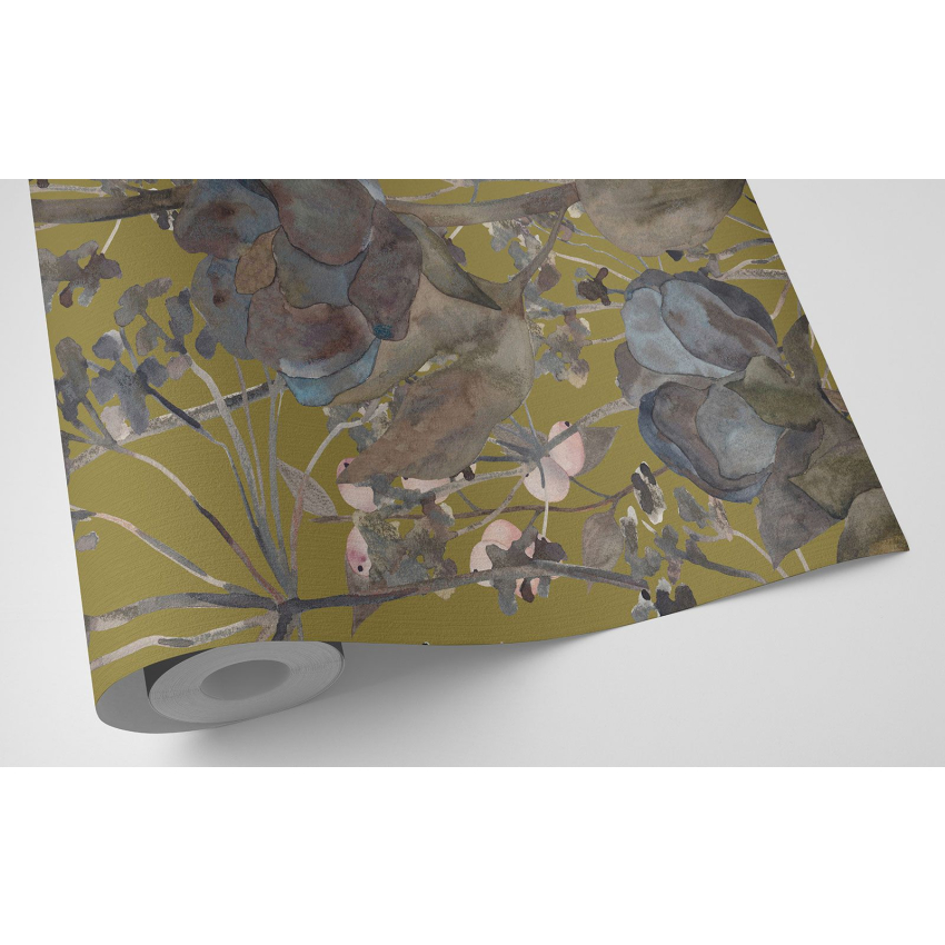 Papier peint motif XL - Motif floral