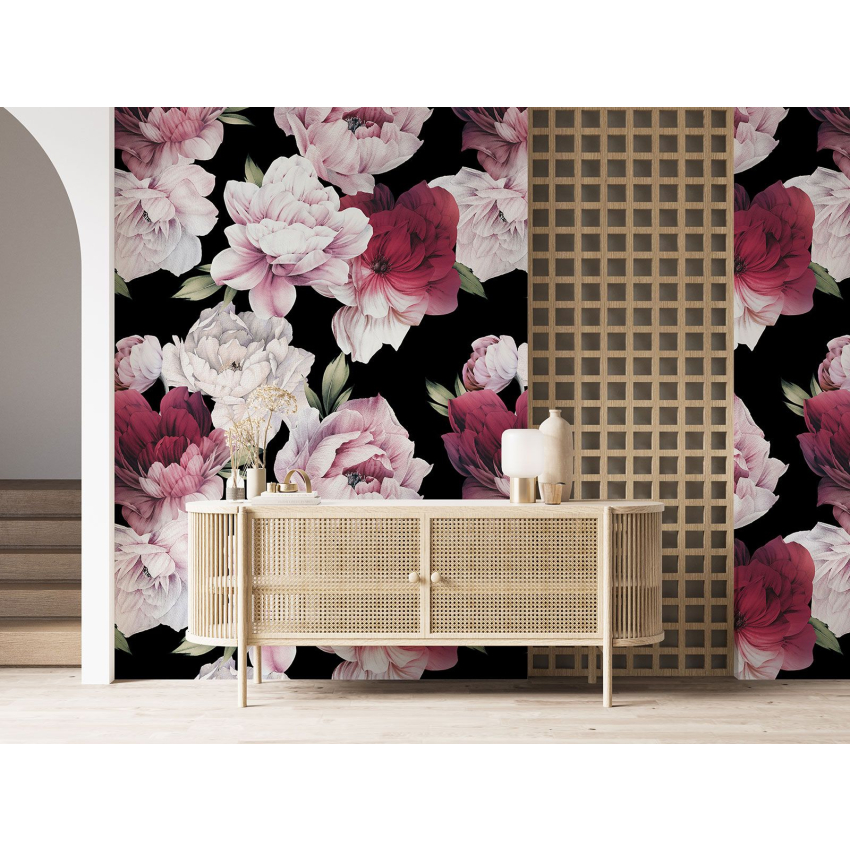 Papier peint motif XL - Motif floral