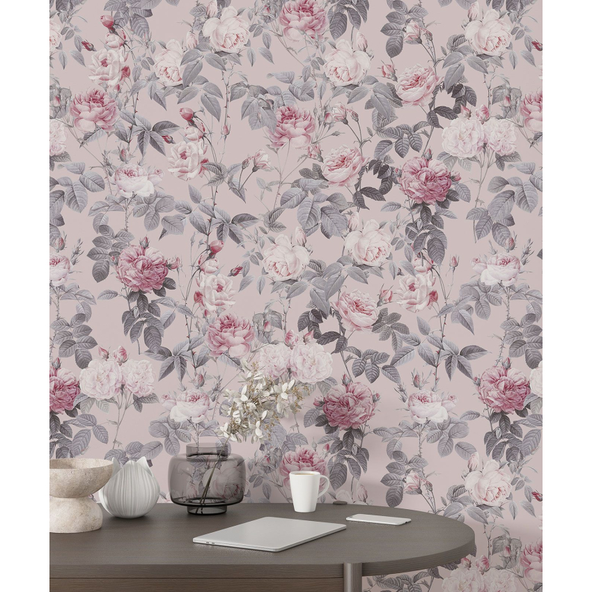 Papier peint motif XL - Motif floral