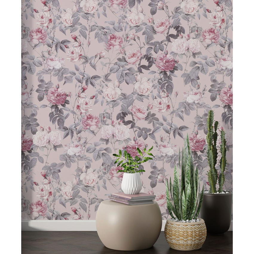 Papier peint motif XL - Motif floral