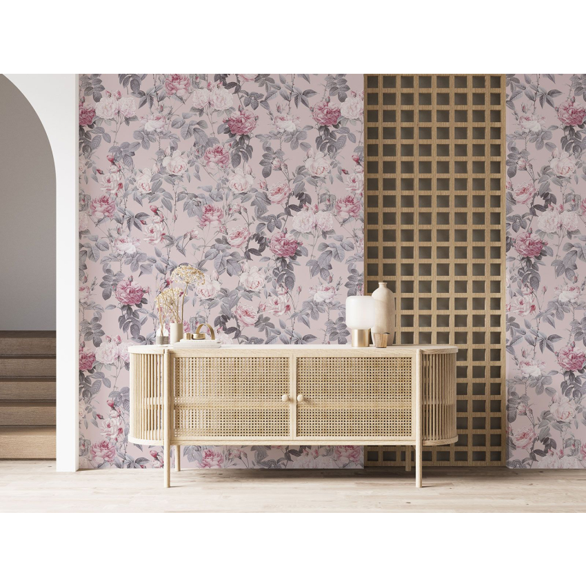 Papier peint motif XL - Motif floral
