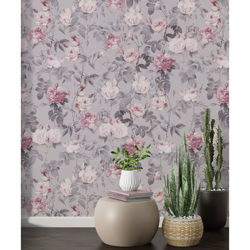 Papier peint motif XL - Motif floral