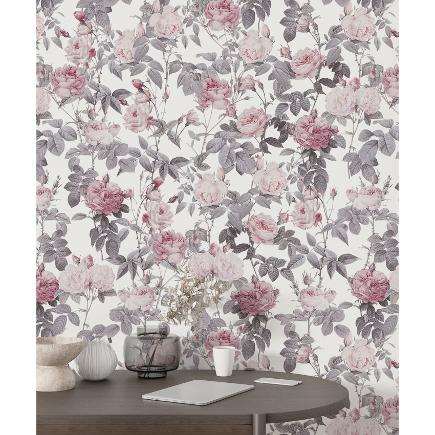 Papier peint motif XL - Motif floral