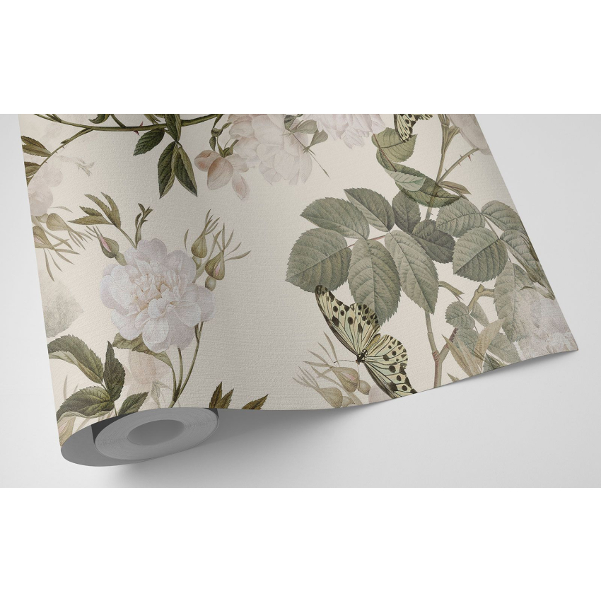 Papier peint motif XL - Motif floral