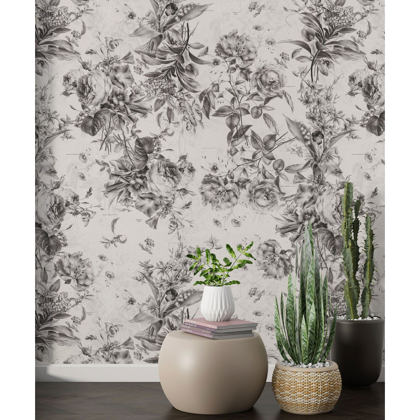 Papier peint motif XL - Motif floral