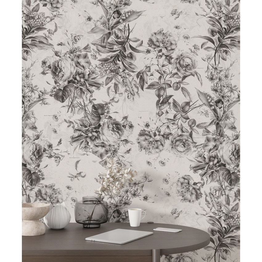 Papier peint motif XL - Motif floral