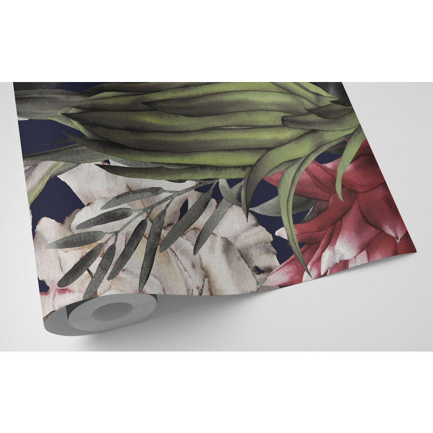 Papier peint motif XL - Motif floral
