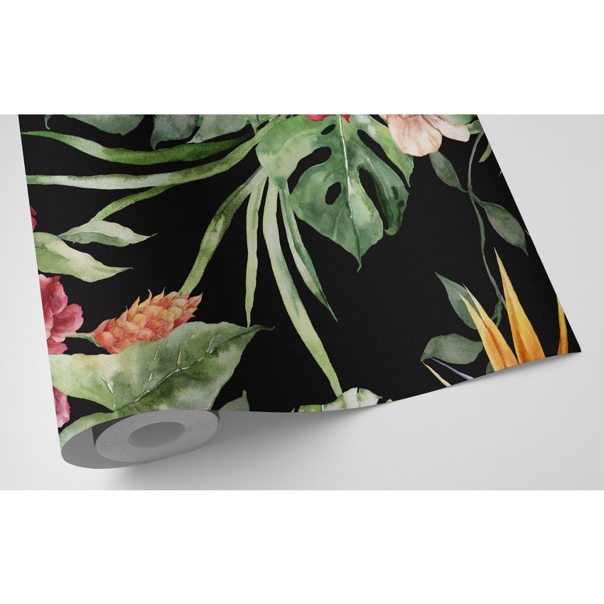 Papier peint motif XL - Motif floral