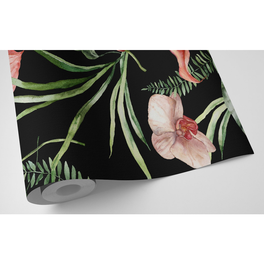 Papier peint motif XL - Motif floral